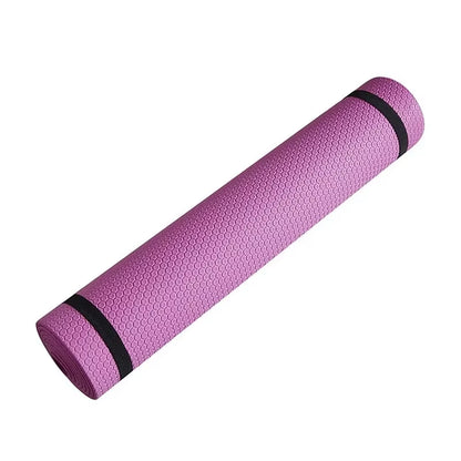 Yoga Mat Anti-Skid Sports Fitness Mat 3MM-6MM Thick EVA Comfort Foam Yoga Matt for Exercise, Yoga, and Pilates Gymnastics Mat